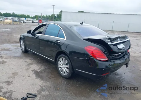 2014 Mercedes-Benz S 550 4Matic из США, поврежденный, VIN WDDUG8FB8EA067537